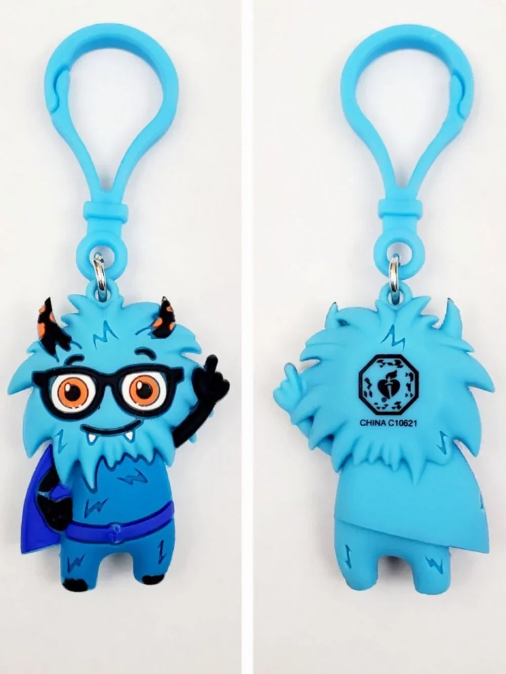 AMERICAN HEART ASSOCIATION Kids Heart Challenge Monsters & Robot Dog Keychains